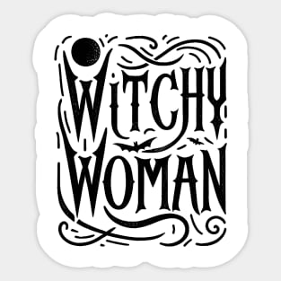 Witchy Woman Sticker